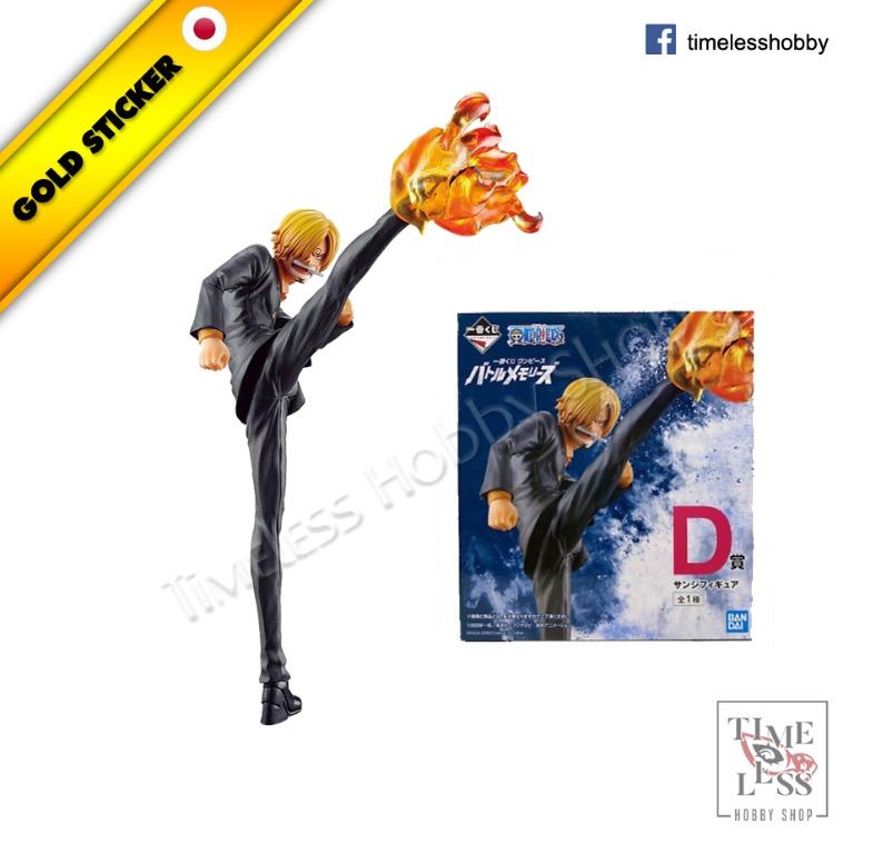 Gold Sticker One Piece Ichiban Kuji Battle Memories Prize D Sanji Figure Toys Games Action Figures Collectibles On Carousell