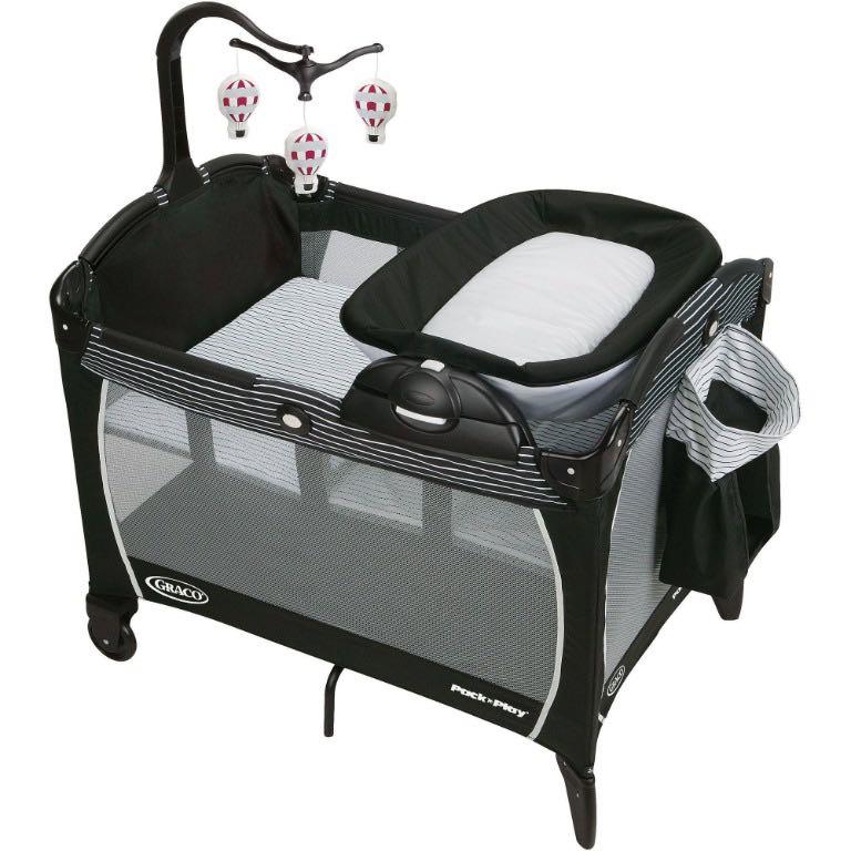 graco folding crib