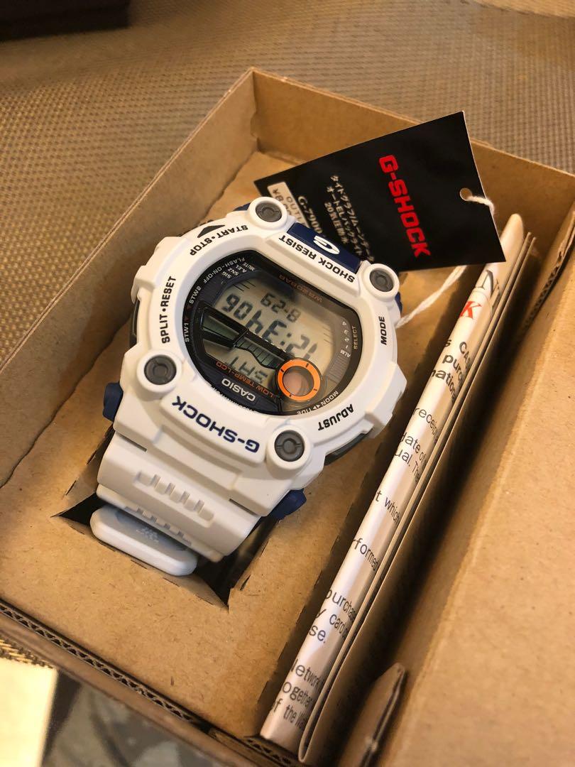 G Shock Mat Moto Putih
