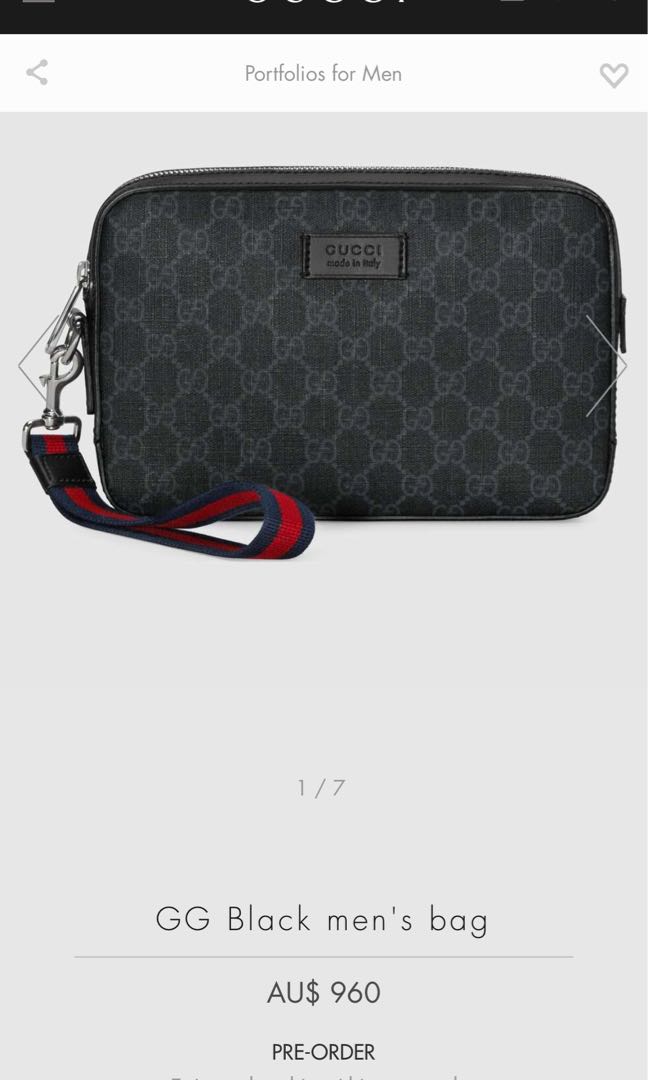 Gucci man pouch discount