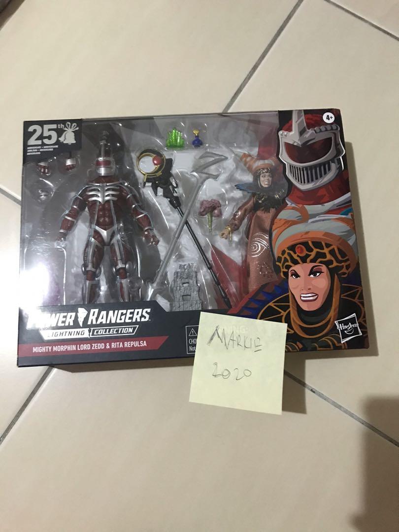 lord zedd and rita repulsa lightning collection