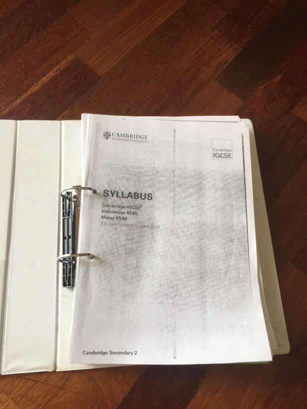 Igcse Malay Past Year Papers With Mark Scheme Textbooks On Carousell