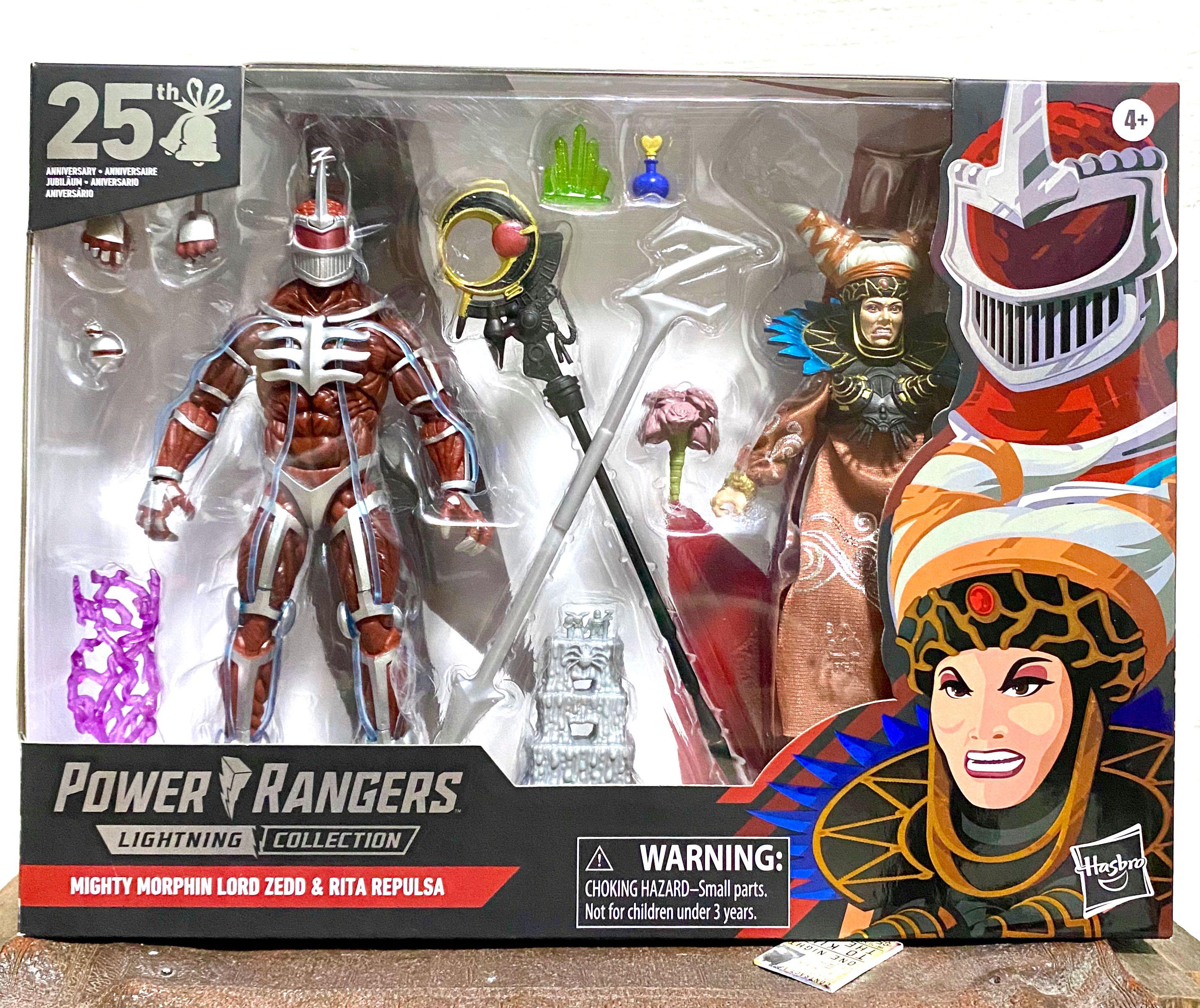 lord zedd and rita repulsa lightning collection