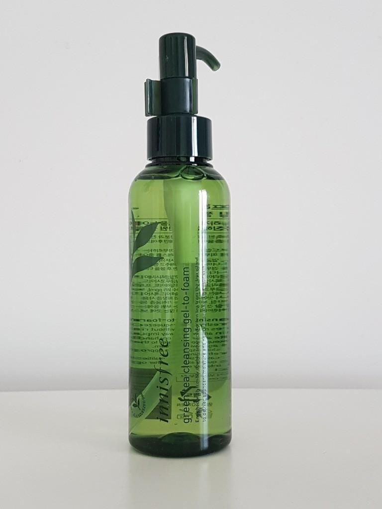 innisfree cleansing gel to foam