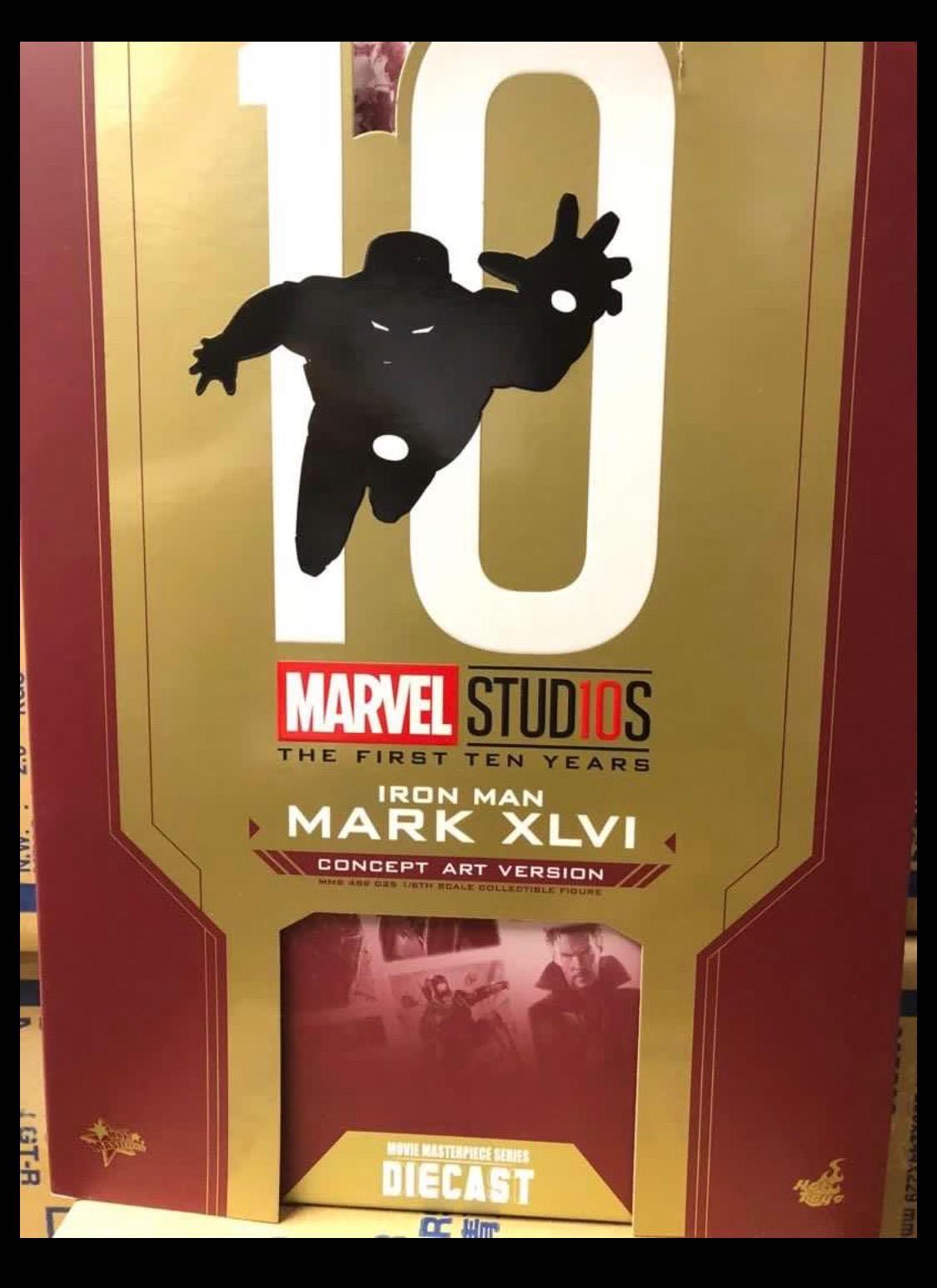 Figurine Hot Toys Iron Man Mark 46 Concept - Diecast - Occasion