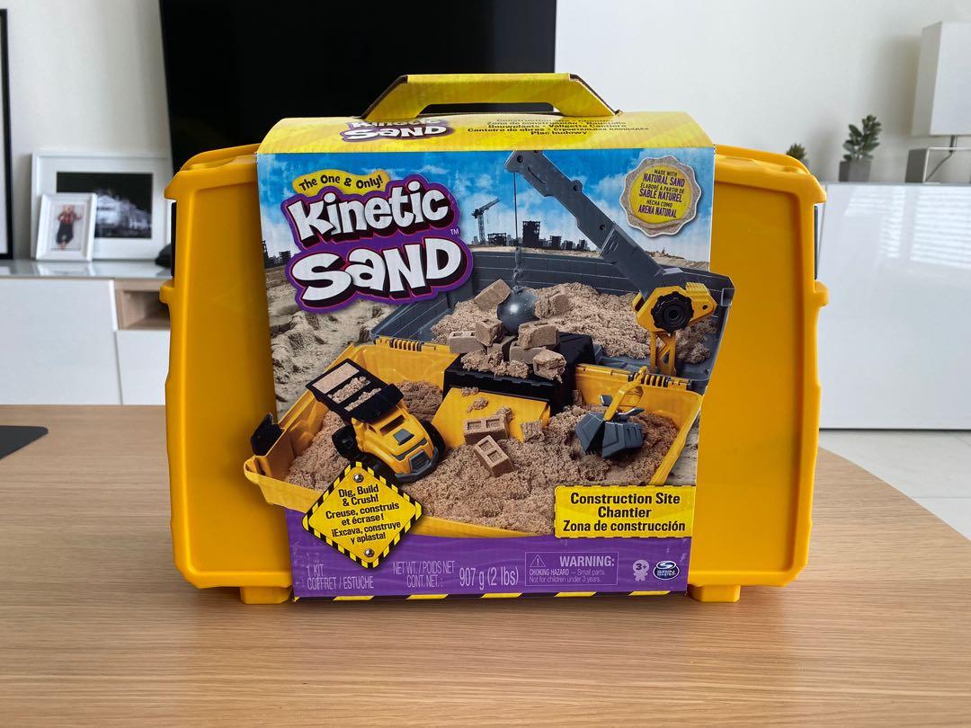 Kinetic Sand Box Construction Site, Hobbies & Toys, Toys & Games on  Carousell