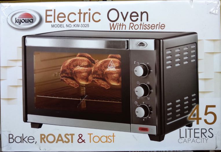 Kyowa Electric Oven 45L KW3325, TV & Home Appliances, Kitchen Appliances, Ovens & Toasters on