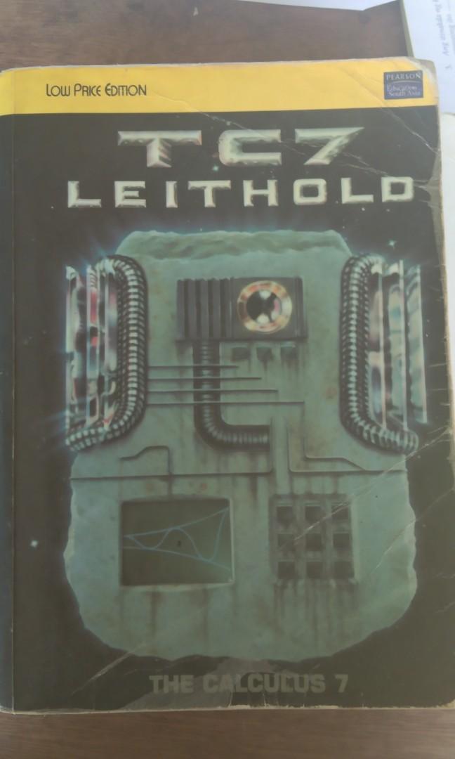 Leithold tc7 math book the calculus 7 hobbies toys books