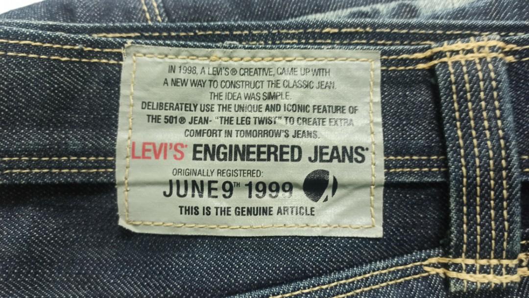 Levi's engineered cheap jeans 1999
