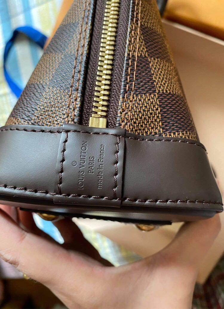 Authentic Louis Vuitton Vernis Alma BB in Dune, Luxury, Bags & Wallets on  Carousell