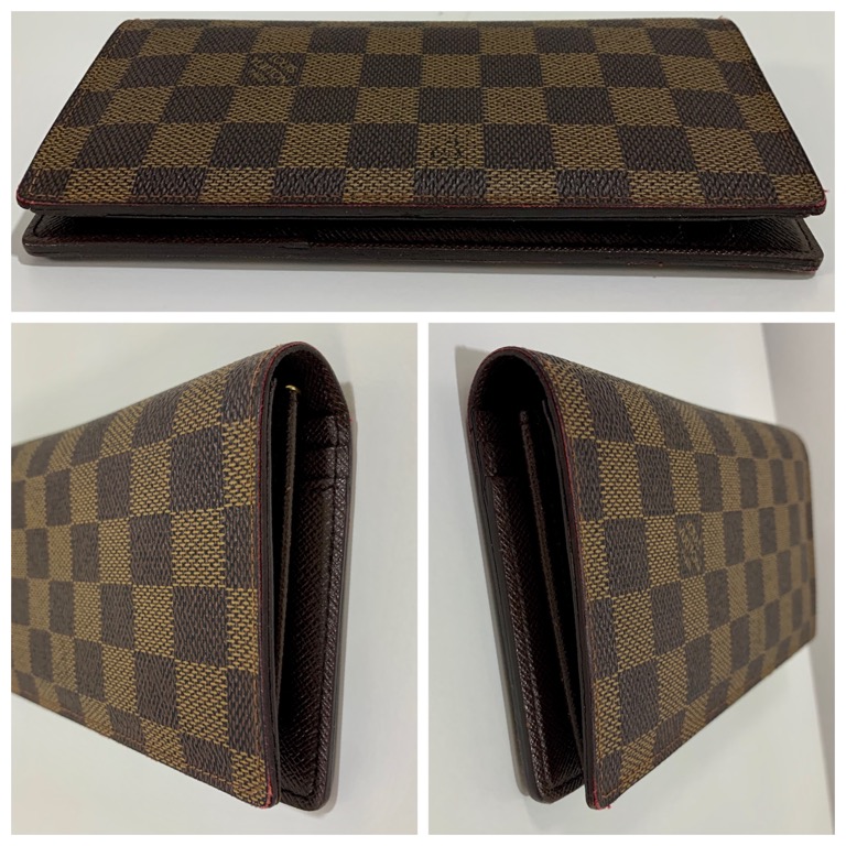 Discounted) LOUIS VUITTON N60017 DAMIER BRAZZA W/ INITIAL WALLET 217021074,  Women's Fashion, Bags & Wallets, Wallets & Card Holders on Carousell
