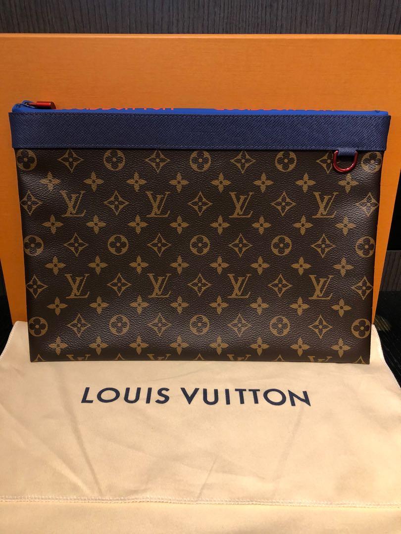 Louis Vuitton Authenticated Pochette Apollo Monogram Vivienne Eclipse Bag