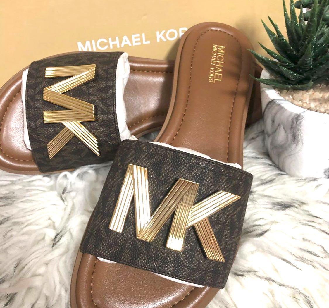 Michael Kors Flats Sandals Womens Size 6/7/8/9, Women's Fashion, Footwear,  Flats & Sandals on Carousell