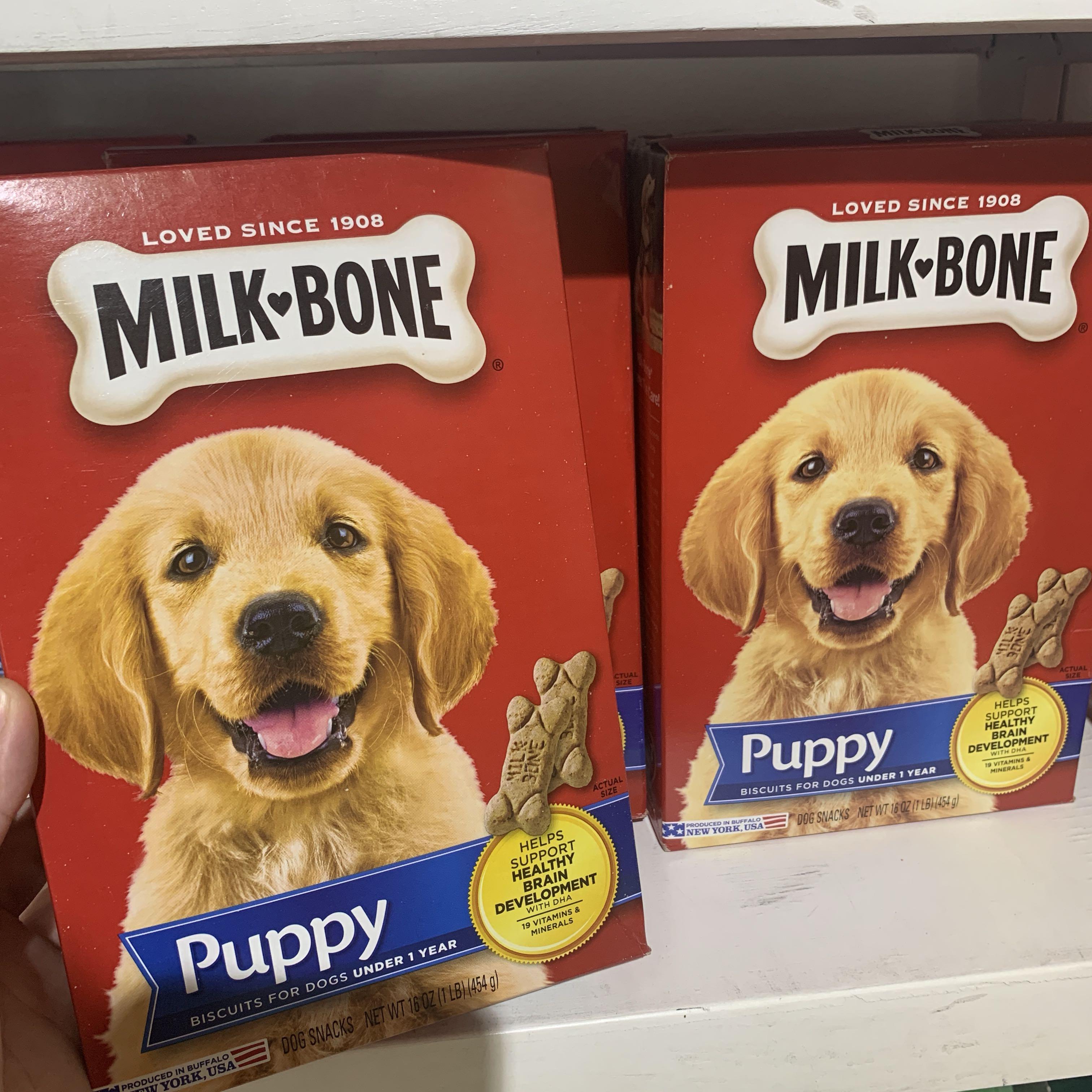 Milkbone Puppy Treats 16oz Pets Supplies Pet Food On Carousell