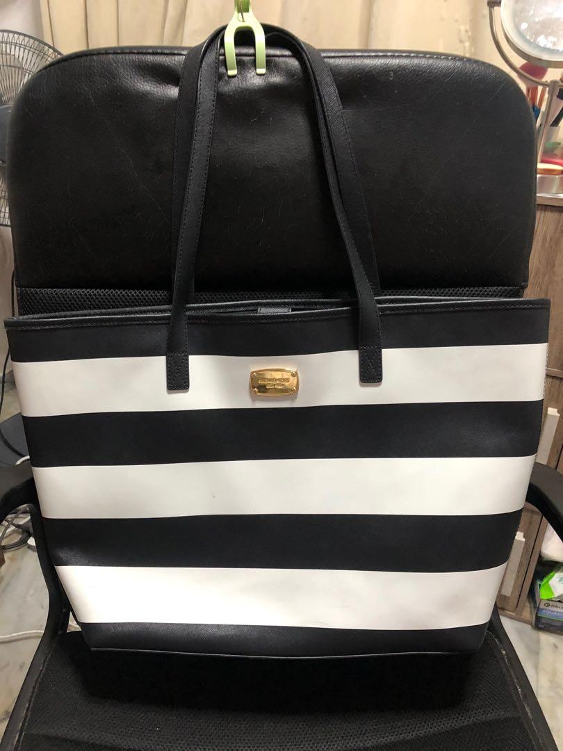 mk jet set diaper bag