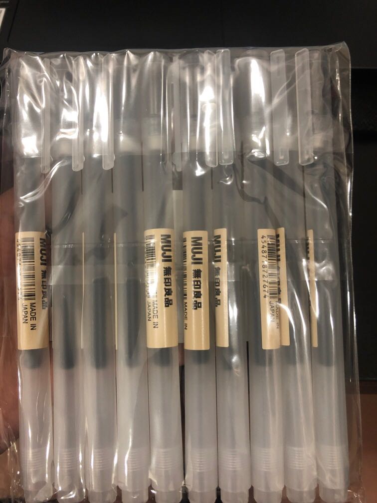 Muji pen 0.38 black, Hobbies & Toys, Stationery & Craft, Stationery