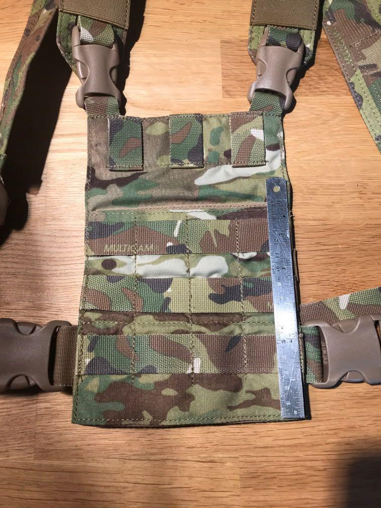 Hiking and Bushcraft Chest Rig Multicam., Sports Equipment, Hiking ...
