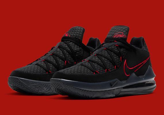 Nike Lebron 17 “Black/University Red 