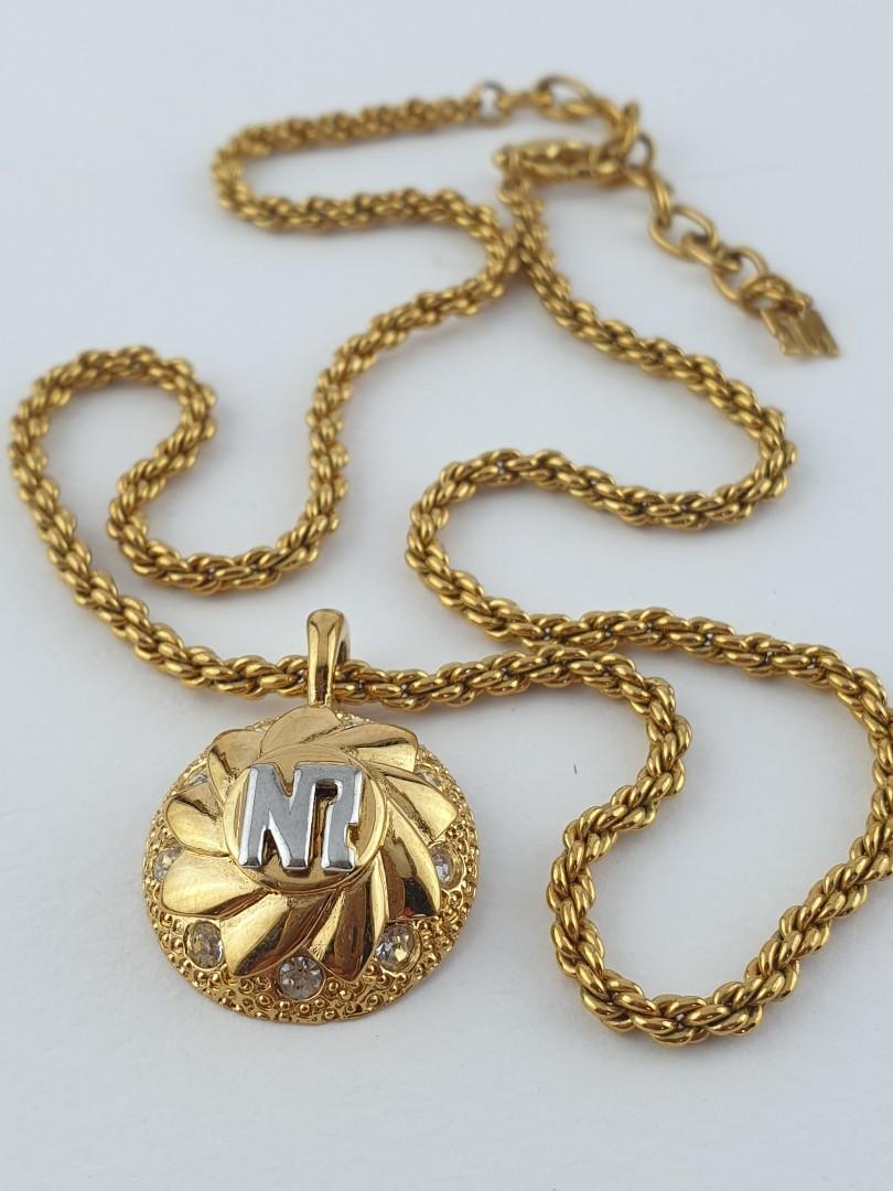 Nina Ricci Vintage Necklace Luxury Accessories on Carousell