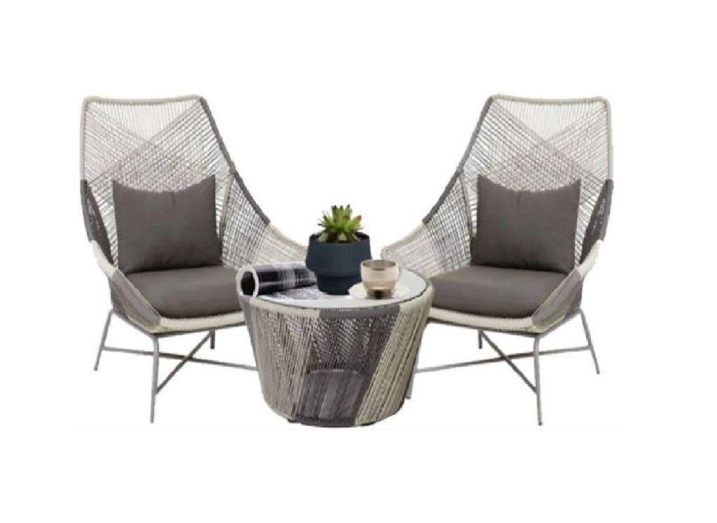 Olivia 5 Seater Outdoor Furniture Rattan Furniture Tables Chairs On Carousell