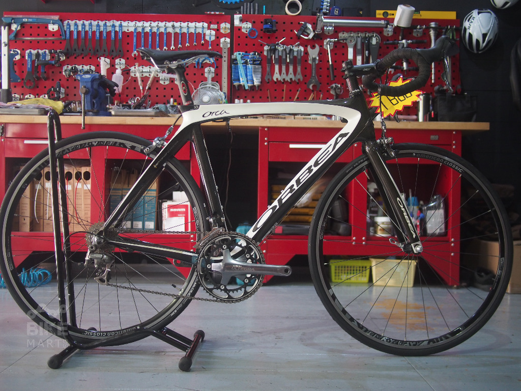 Orbea Orca TDI White Black Ultegra 10spd 54 2007 Road Bikes