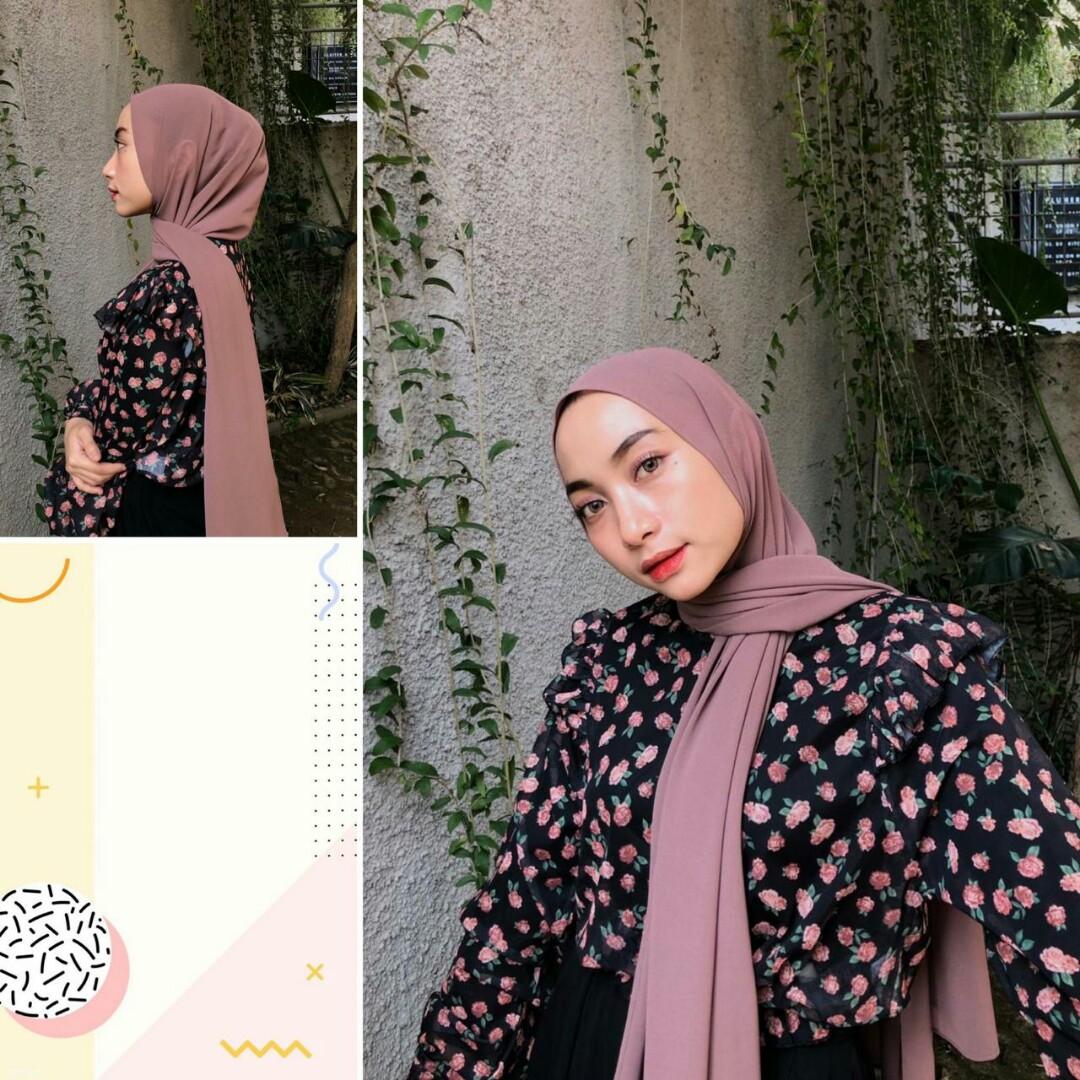 Pashmina Babydoll Premium Fesyen Wanita Pakaian Wanita Lainnya Di Carousell First video aku di youtube nih aku bikin tutorial pashmina jangan lupa like, komen, share dan subsribe yahh !!!!!oh iya jangan lupa juga. pashmina babydoll premium