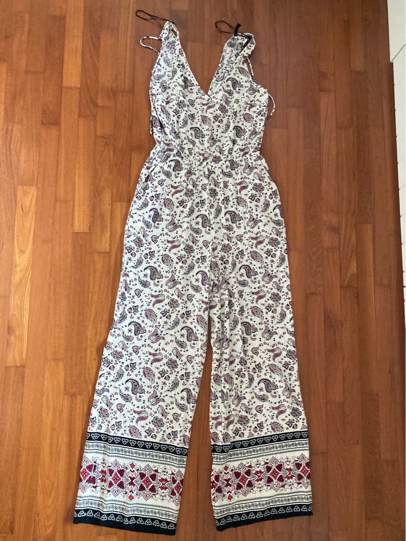 patterned jumpsuit