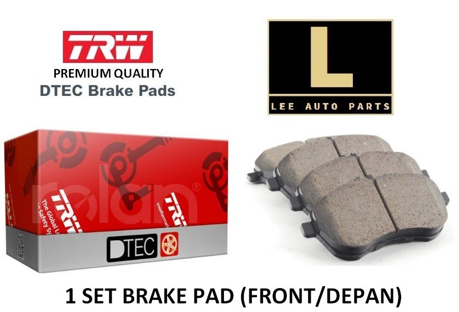 Perodua Myvi D20n 2018 Front Brake Pad Dtec Premium Ceramic Series Trw Auto Accessories On Carousell
