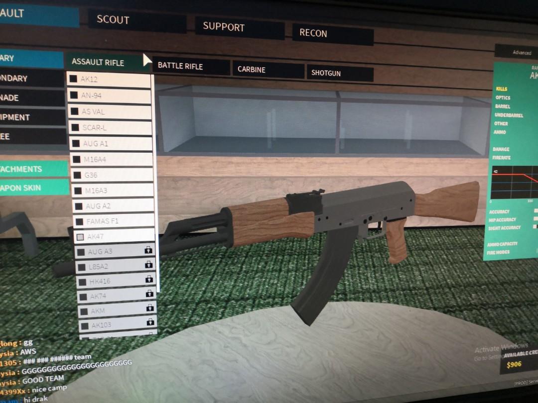 Phantom Forces Account Worth Over 1000 Robux Video Gaming Video Games On Carousell - ak12 phantom forces gun roblox