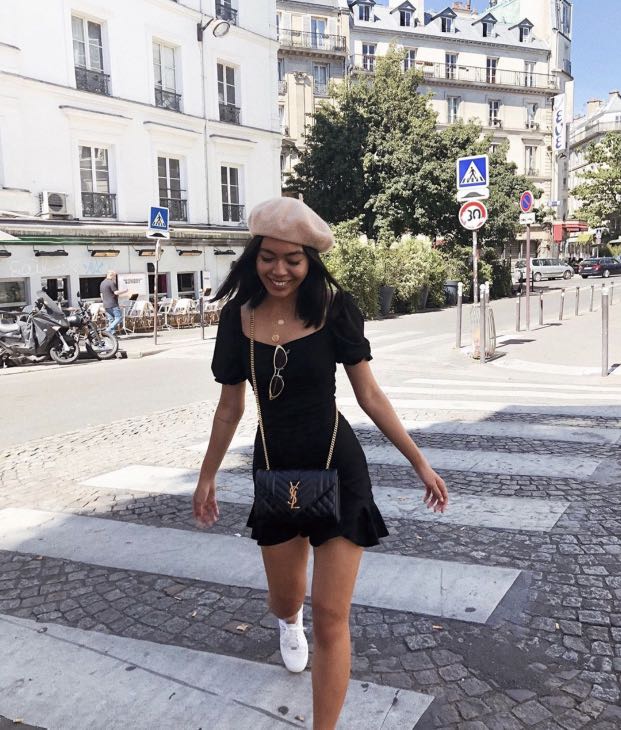 Precious thing mini dress black