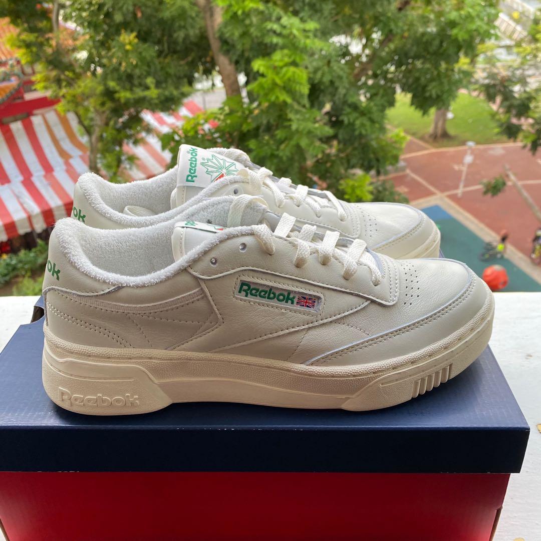 Reebok club c 85 stacked clearance