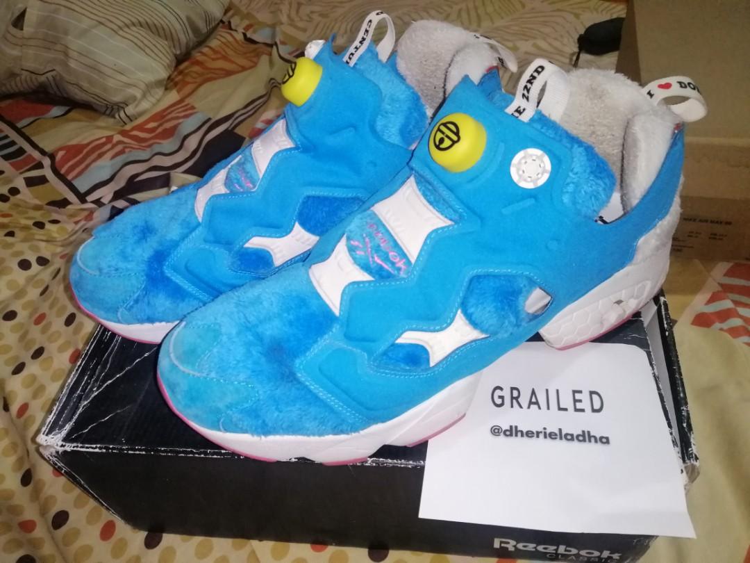 reebok pump fury doraemon