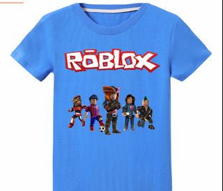 Little Roblox Kid Tee Gds761 Design Colours As Attach Photo Size 110cm 120cm 130cm 140cm 150cm 160cm 170cm Babies Kids Boys Apparel 8 To 12 Years On Carousell - roblox characters tee for boys old navy