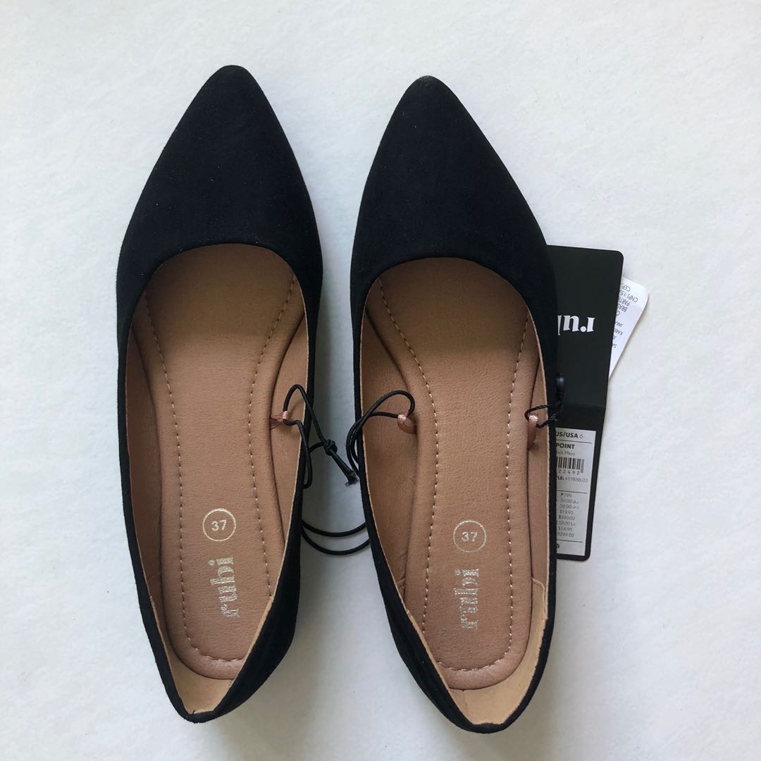 rubi primo point black flats Women s Fashion Footwear Flats on