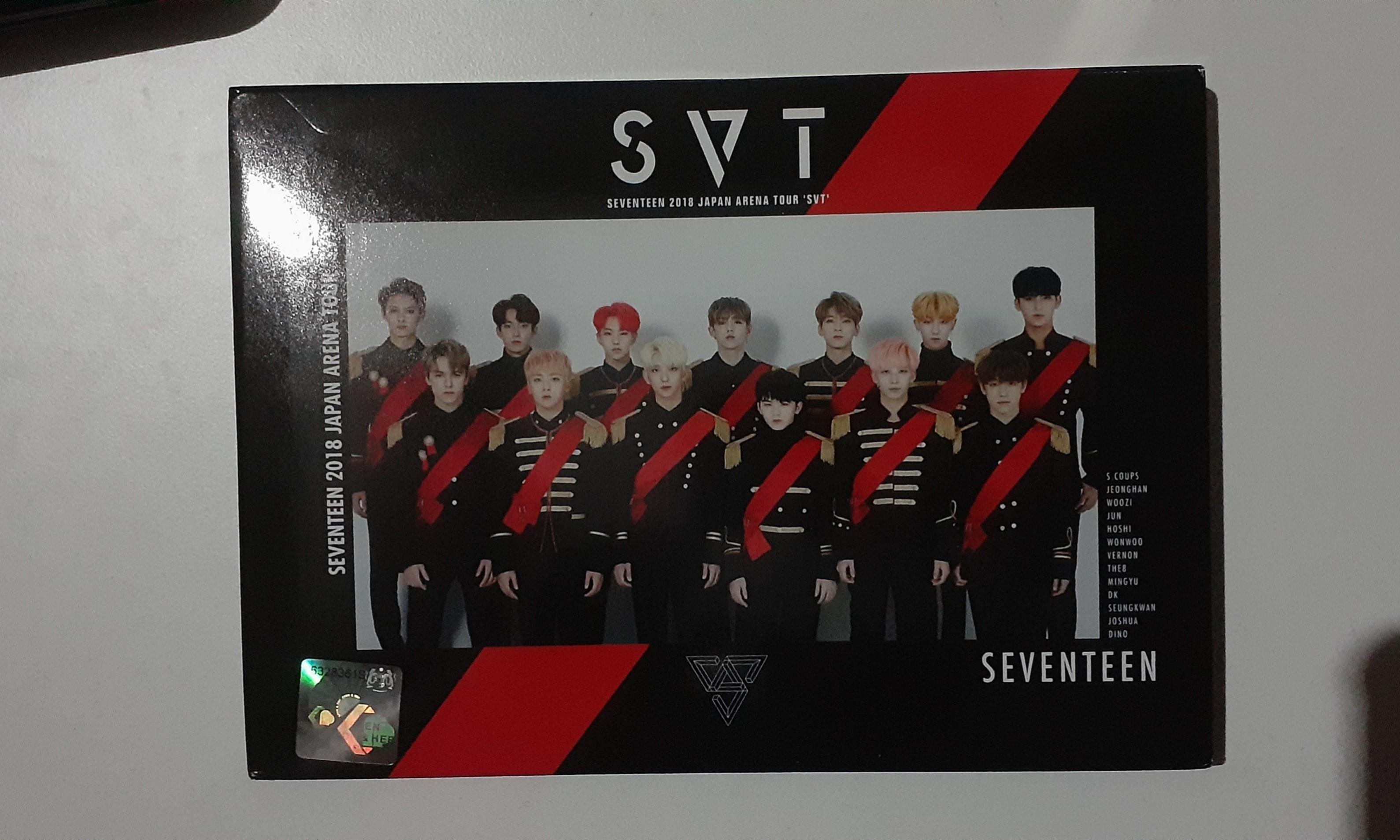 毎回完売 seventeen DVD 2018 JAPAN SVT ARENA ミンギュ CD