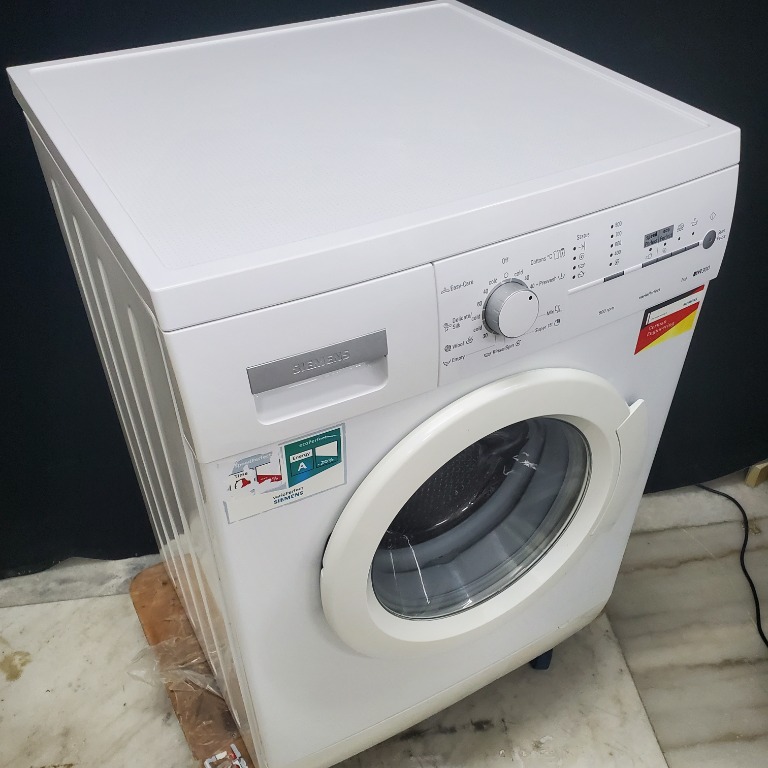 Siemens 西門子iq300 Varioperfect 前置式洗衣機 7kg 800轉 分鐘 Wm08e161hk 家庭電器 洗衣機及乾衣機 Carousell