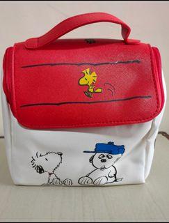 Snoopy Vanity/Lunch/Makeup Bag