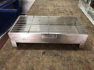 Stainless table top grill