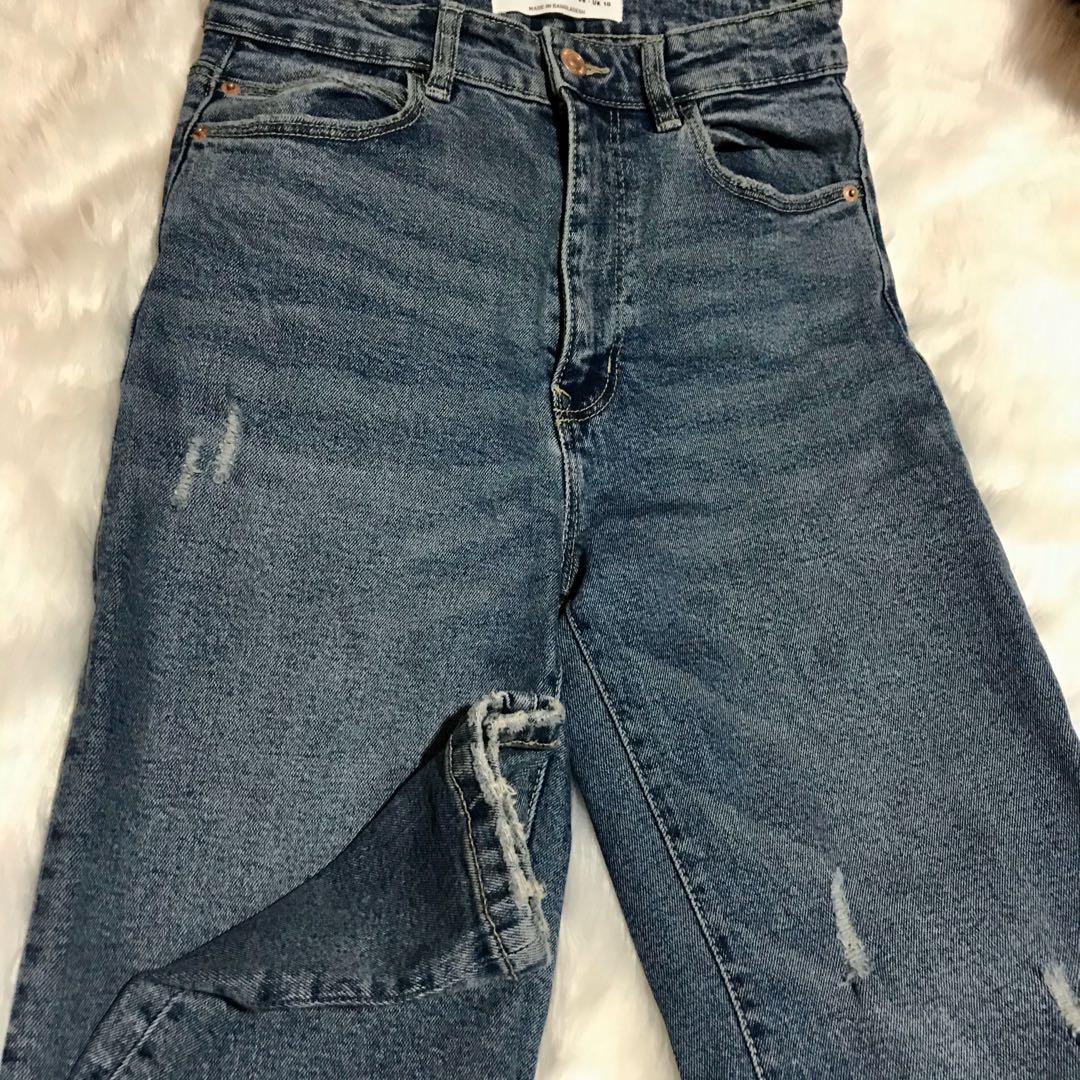 stradivarius slim mom