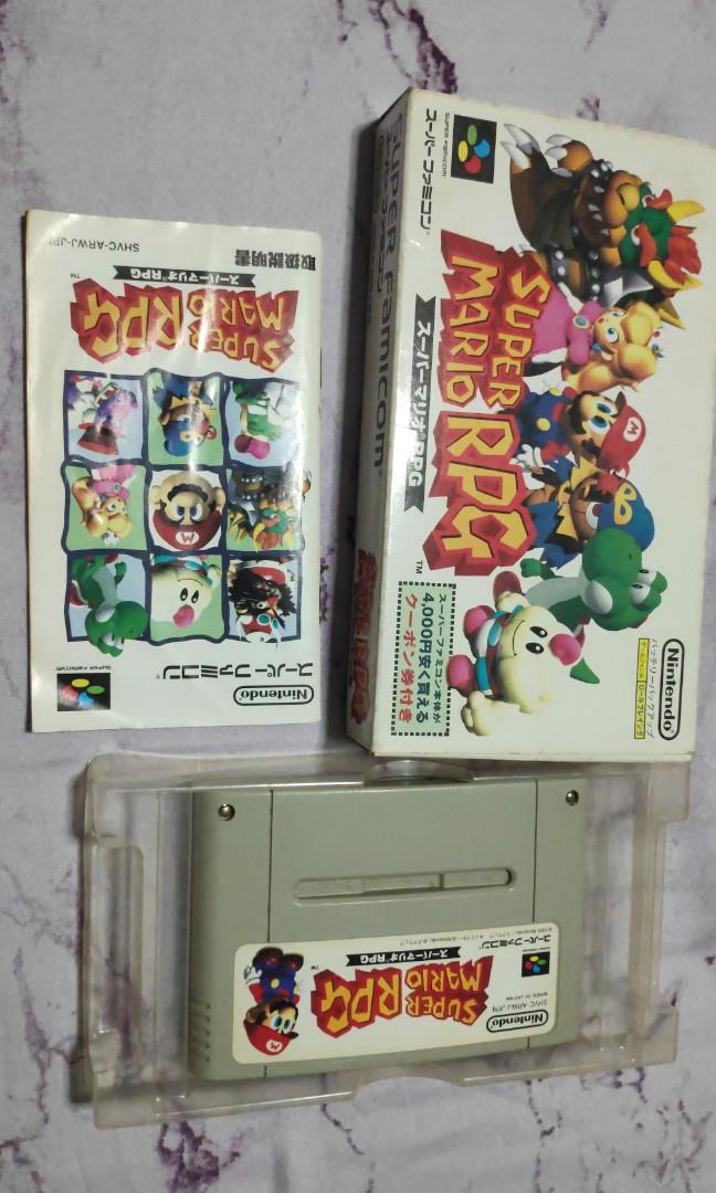 Super Mario Rpg Sfc Super Famicom Toys Games Video Gaming Video Games On Carousell