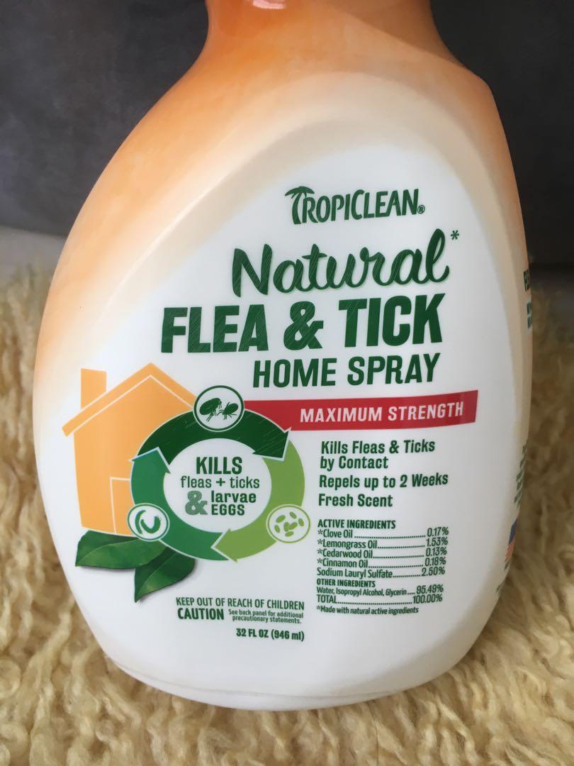 Tropiclean flea and hotsell tick home spray