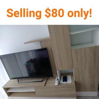 TV Console Almost New Mint Condition