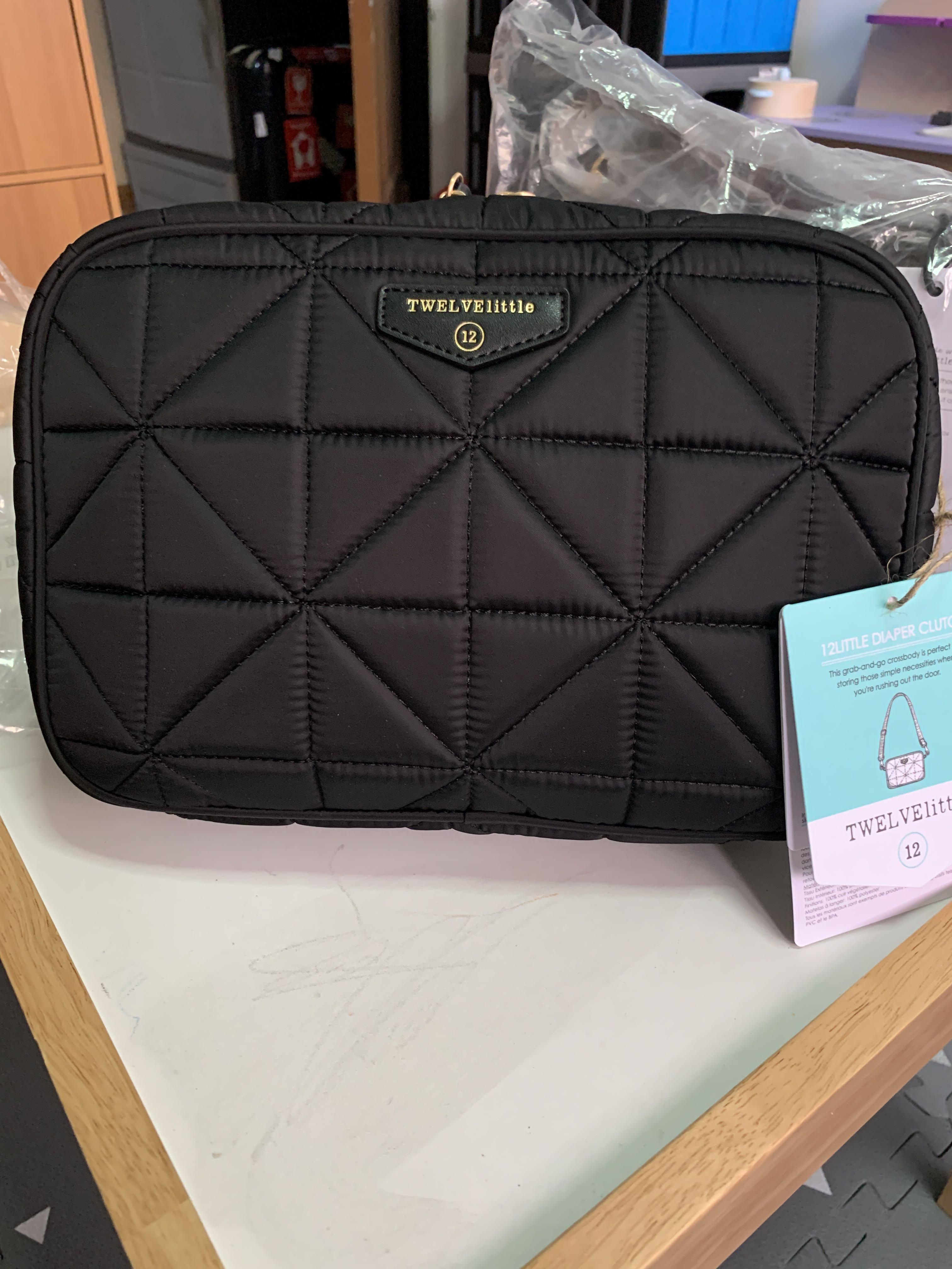 3.0 Twelvelittle Diaper Clutch 3.0 Black Women s Fashion Bags