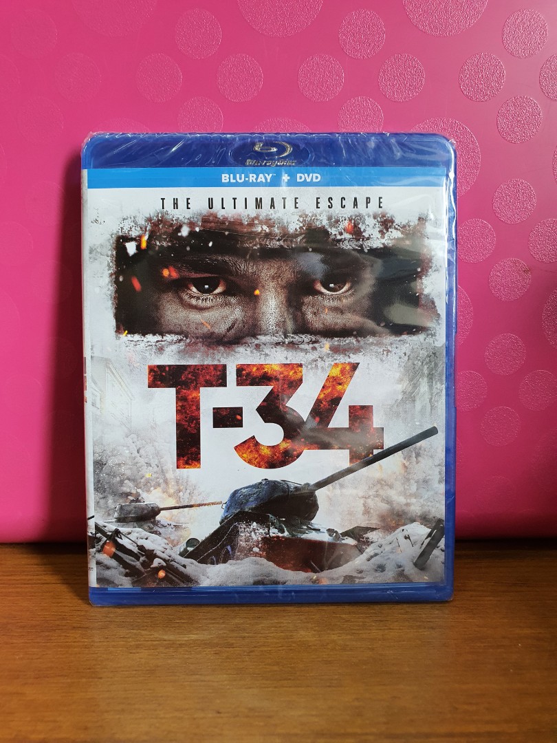 USA Blu Ray T34 (Russian Tank Movie), Hobbies & Toys, Music & Media