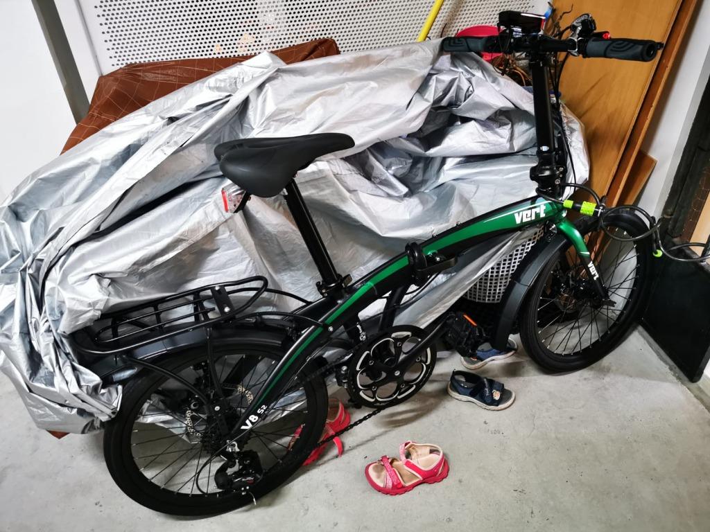 Vert v8 aluminium folding bike deals