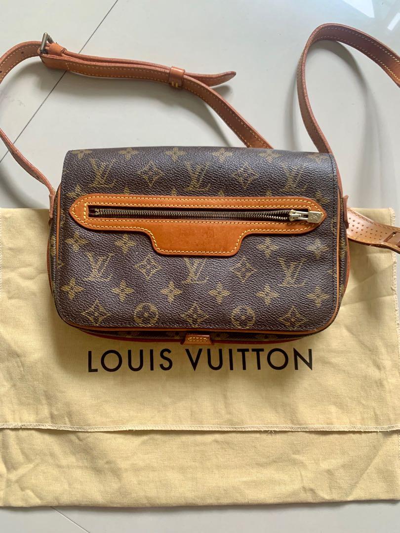 Louis Vuitton - Authenticated Saint-Germain Vintage Handbag - Linen Brown for Women, Good Condition