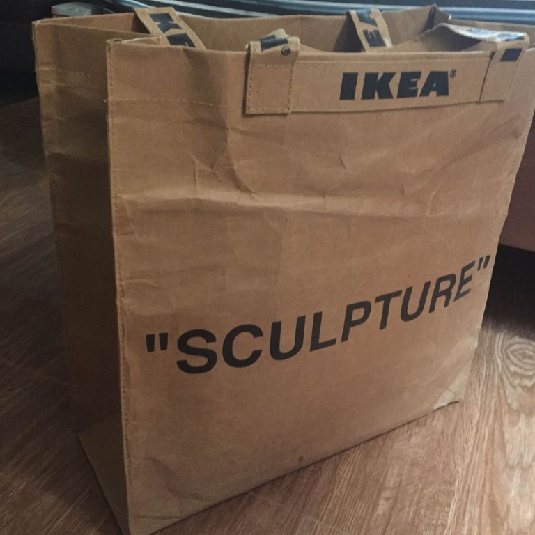 Virgil Abloh x IKEA MARKERAD Medium Bag Brown