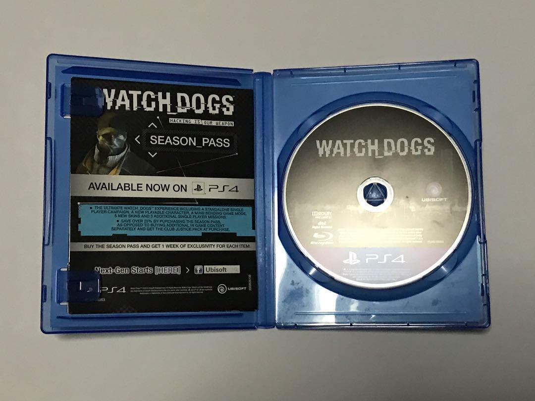 Watch Dogs for PS4 (Category: PlayStation) located in Quezon City. Submitted by declutterion (Listing ID 1031551620, Image 3). Description: Watch Dogs is an action-adventure game for the PlayStation 4, published by Ubisoft in 2014. For just P450, you will receive a secondhand game in great condition! It was played for a few times until story was finished, and when it isn't being played, it was stored in its case on a shelf. This includes the game