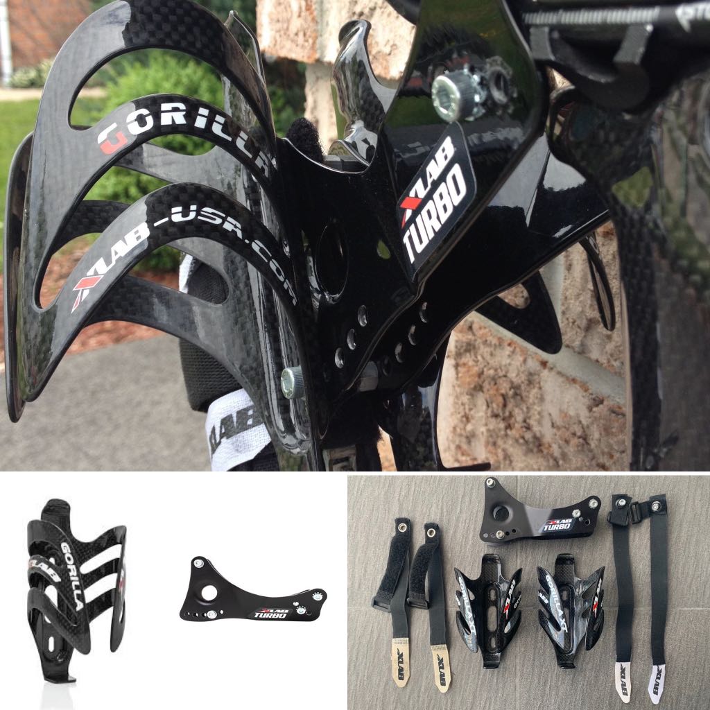 Xlab Turbo Wing & Gorilla XT bottle cages (rear hydration set), Sports