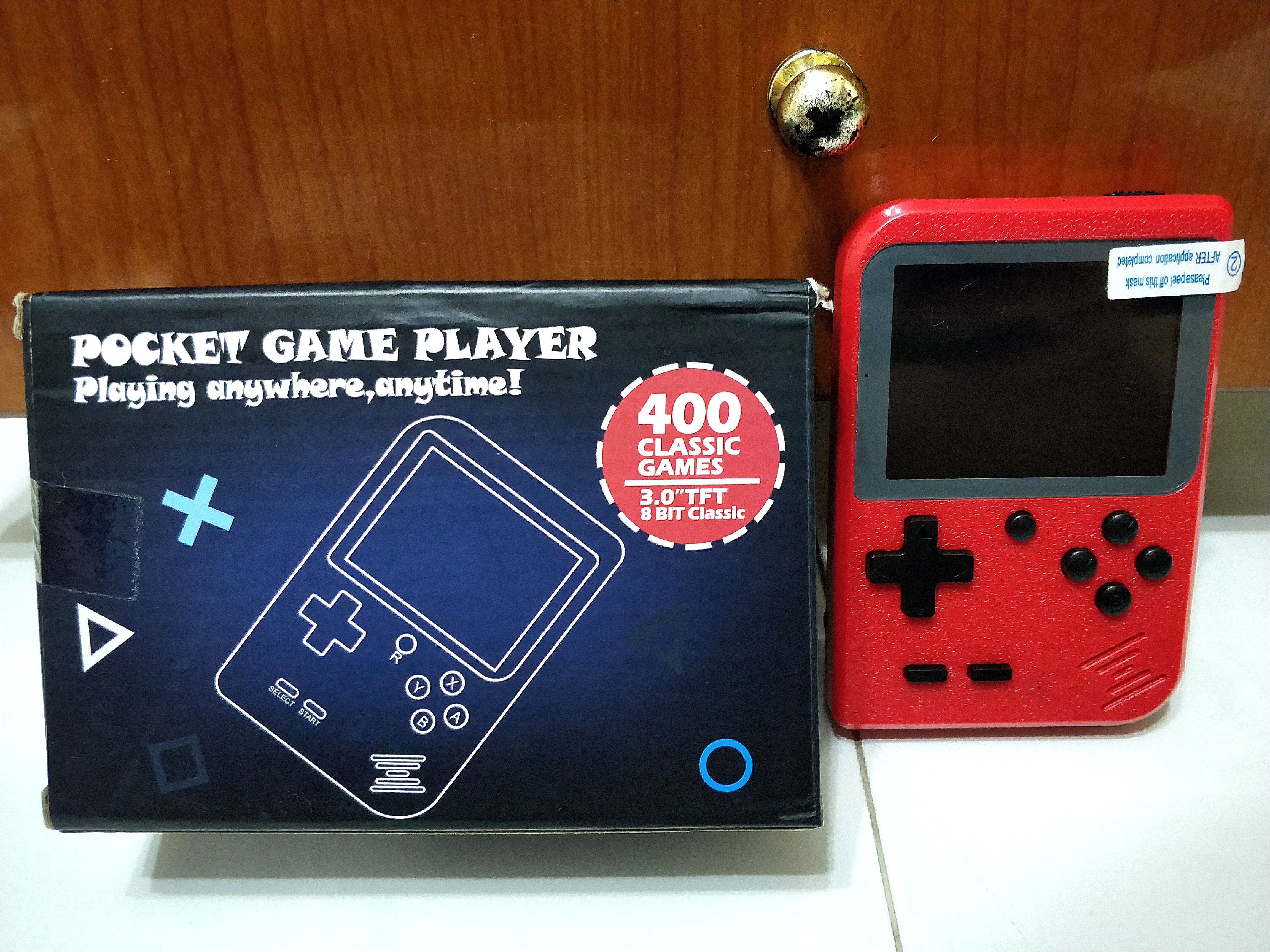 Pocket game player 400 classic games store